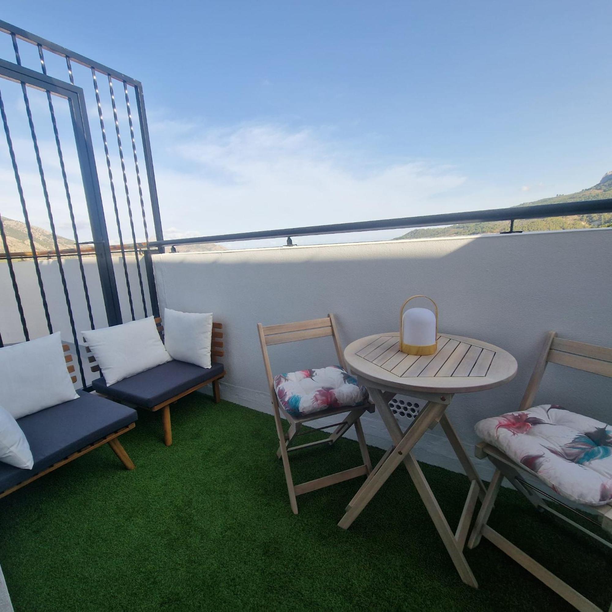 Ferienwohnung Piso Vistas Montanas Y Mar Guadalest Exterior foto